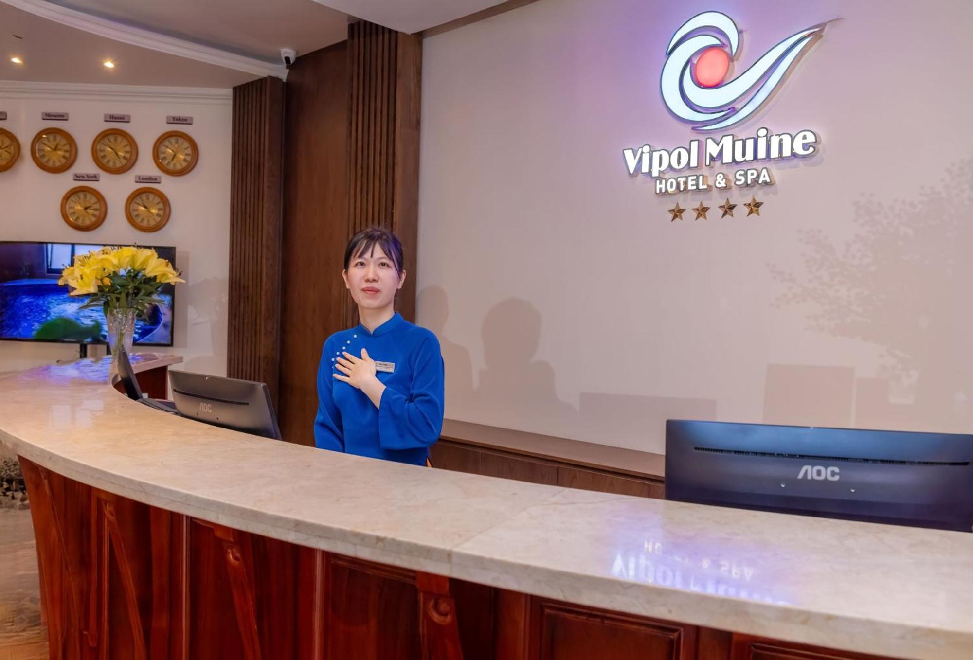 Vipol Mui Ne Hotel & Spa Bagian luar foto