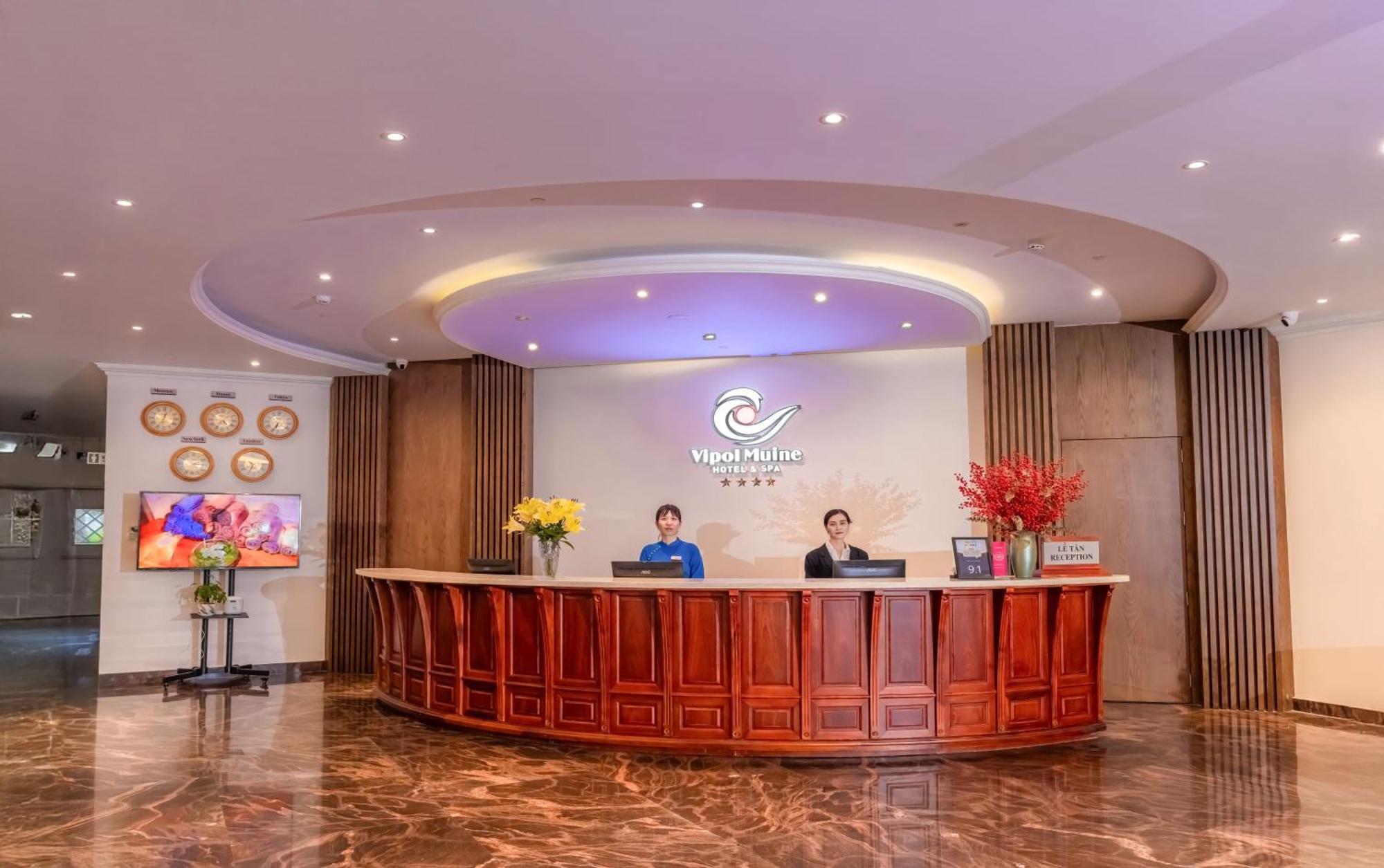 Vipol Mui Ne Hotel & Spa Bagian luar foto